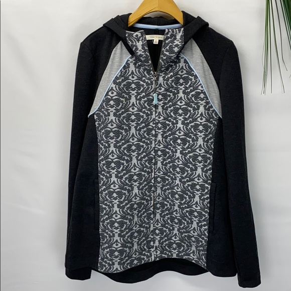 Anthropologie pure + good zip up hoodie size small - Picture 2 of 9